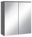 Badplaats Toledo Spiegelkast 60 x 20 x 60 cm – Gris Foncé