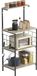 HOMCOM Étagère de cuisine - Panneau de particules - 60x42x134,5cm - Chêne
