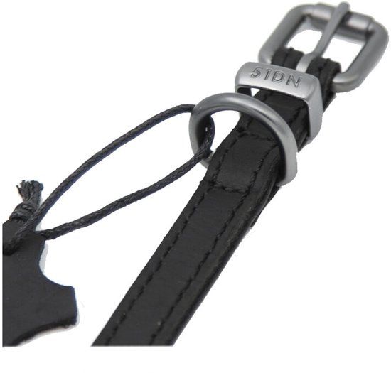 51 Degrees North Milano Hondenhalsband - Donkerbruin - 20 mm x 46 cm