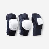 Fit500 Protections pour adultes set de 3x2 bleu foncé