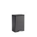 RUBBERMAID keukenafval en recycling, 10,6 gallon, houtskool, roestvrij staal, 48,5 x 37,5 x 69,3 cm
