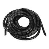 Zwarte band voor het sorteren en oprollen van spiraalkabels, 8 mm x 10 m
