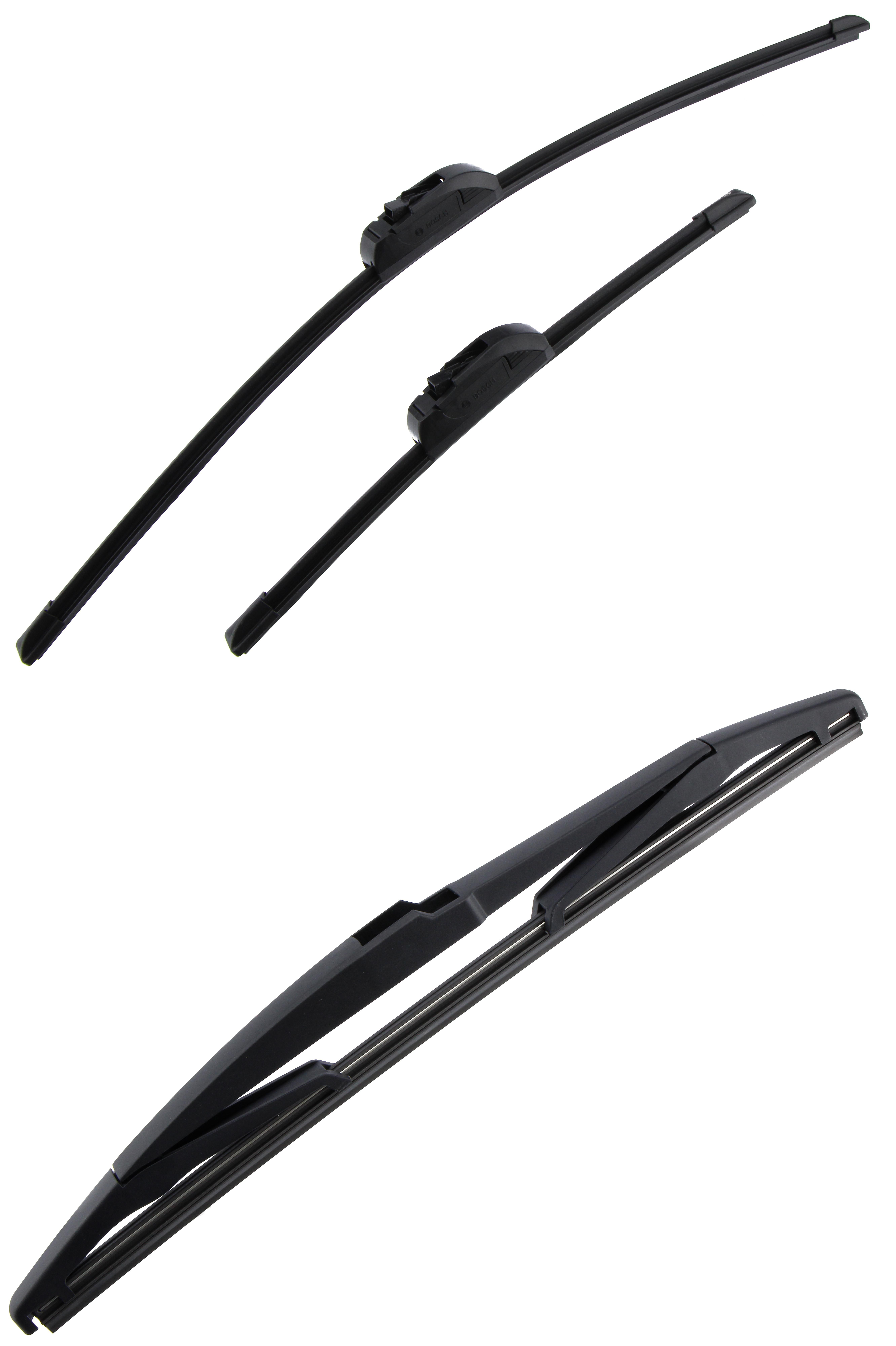 Ruitenwissers voordeelset voor + achter