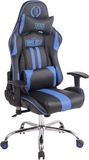 CLP Limit XM Bureaustoel - Kunstleer zwart/blauw