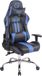 CLP Limit XM Bureaustoel - Kunstleer zwart/blauw
