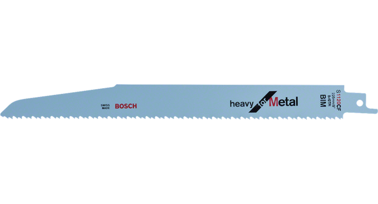 Bosch S 1120 CF Heavy for Metal reciprozaagbladen