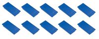 Franken magneet 10 Stuk Haftkraft 1000 g blauw