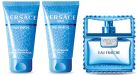 Versace Man Eau Fraiche Gift Set Edt 50 Ml Shower Gel Man Eau Fraiche 50 Ml After Shave Balm Man Eau Fraiche 50 Ml