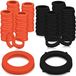Solidchoice - Joint torique en caoutchouc - Joint de salopette - Durable et fiable - Noir Rouge - Raccords de robinet d'eau - Convient pour salopette de 3/4 pouce