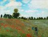 Claude Monet Impression d'art - I papaveri 80x60cm
