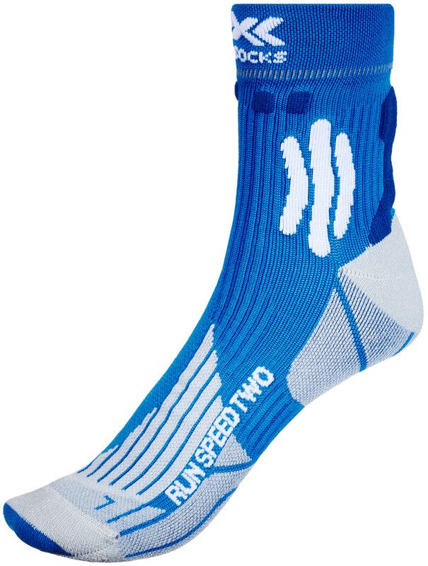 X-Socks Run Speed Two 4.0 Socks Men - blauw/wit