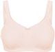 Susa London Minimizer Beha voor dames, zonder beugel, London I damesbeha met minimizer snit, verkleint de borsten optisch I voorgevormde cups, brede bandjes, Soft Peach, 85F