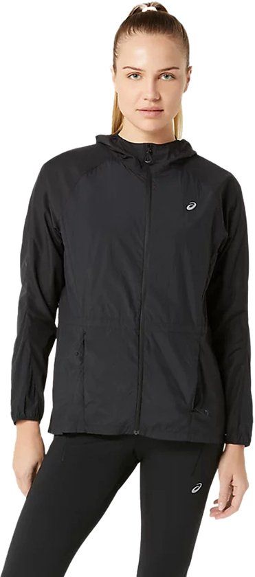 Asics Road Packable Hardloopjas Dames - Zwart, Maat XS