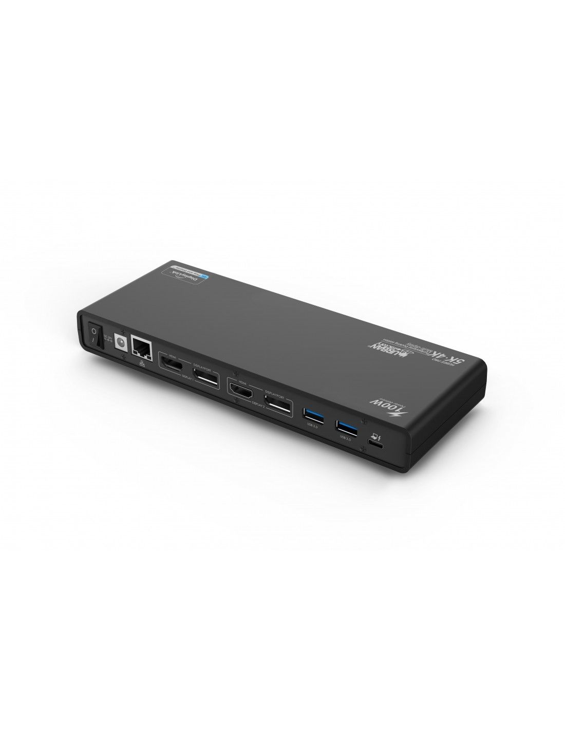 Urban Factory TCD50UF - USB-C & USB-A Docking Station - Black