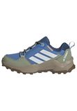 adidas Terrex Ax4R Rain.Rdy Hiking Kids Shoes, Ray Blue/Off White/Tent Green, 38 EU