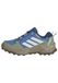 adidas Terrex Ax4R Rain.Rdy Hiking Kids Shoes, Ray Blue/Off White/Tent Green, 38 EU