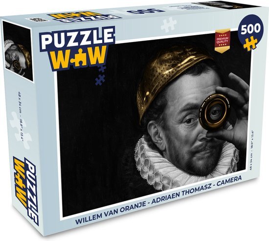 MuchoWow Puzzel Willem van Oranje - Adriaen Thomasz - Camera - Legpuzzel - Puzzel 500 stukjes