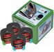 Soleco Trillingsdemperset Groen 30-55kg M8 (2x Groen + 2x Blauw)