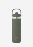 AYA&IDA - Sports Bottle - Drinkfles - Thermosfles - Waterfles - RVS - 700 ml - Tropical Green