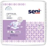 Seni Optima Plus XL Incontinentieluiers - Ademend Materiaal - Unisex - Zwaarder Urineverlies - 10 Stuks