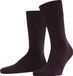 FALKE ClimaWool eenkleurig wol lyocell sokken heren rood - maat 47-48
