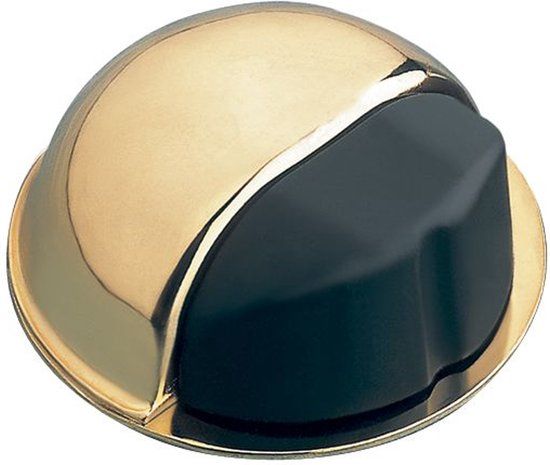 AMIG Deurstopper/deurbuffer - 1x - D50mm - zelfklevend - goud