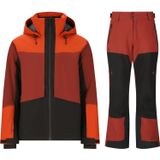 Whistler Kingland Ensemble veste et pantalon de ski homme marron foncé