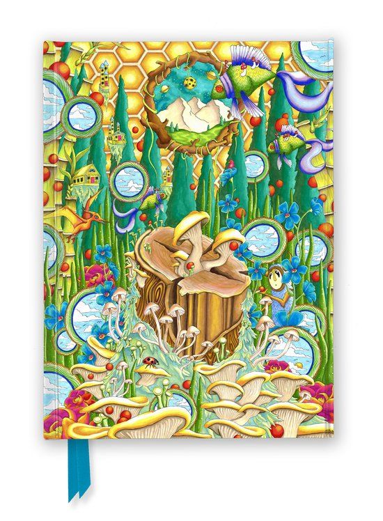 Flame Tree Notebooks Hannah Bunzey: Where Love Is Alive (foiled Journal)