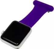 Strap-it Verpleegkundige Band - Paars - Geschikt voor Apple Watch - 38-40-41mm
