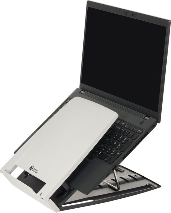 BakkerElkhuizen Ergo-Q 330 Laptopstandaard Zilver
