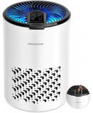 Purificateur d'air - Filtre HEPA - Filtre à charbon - 15 dB mode nuit - Pour chambre à coucher