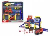 Dickie SOS Mini-reddingsstation met 3 voertuigen: brandweer, politie, ambulance