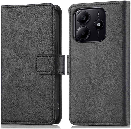 imoshion Luxe Bookcase - Geschikt voor Xiaomi Redmi Note 14 5G - Zwart