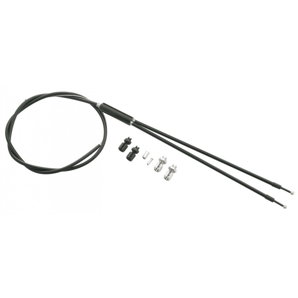 Elvedes remkabelset achter BMX 390/420 mm zwart/zilver