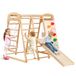 VEVOR Binnenplaats in jungle-stijl, 7-in-1 binnenspeelplaats voor peuters, 109 x 120 x 119,5 cm