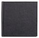 Clairefontaine 34236C Genaaid Schetsboek Goldline - 64 Vellen Wit Tekenpapier - 10x10 cm 140g - Vierkant Formaat - Harde Zwarte Kaft met Linnenlook