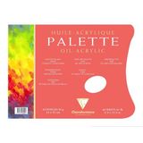 Clairefontaine Palette Olie/Acrylverf 40 Blad 24x32cm 90g