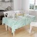 Bonamaison Tafelkleed, Anti-Mold, Sneldrogend, Waterdicht, 100% Polyester Tafellaken, Willekeurig patroon, 140 x 160 Cm
