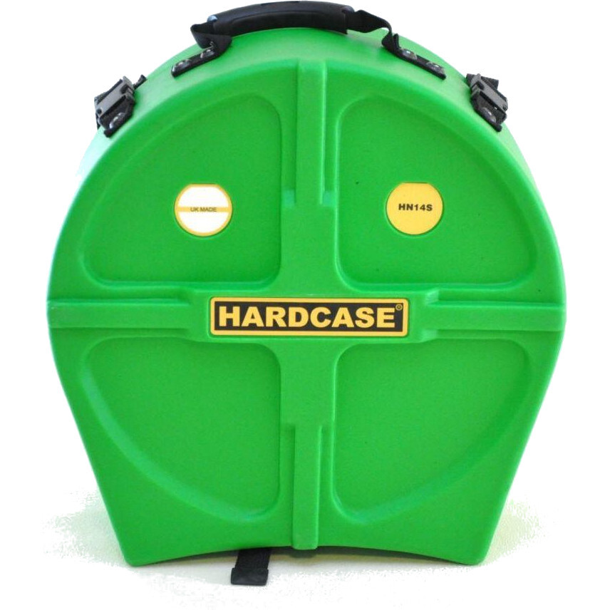 Hardcase HNP 14 S LG Light Green 14 inch snaredrum koffer