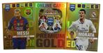 Panini Fifa 365 2017 3 Cartes Limitées : Messi (Barcelona), Morata (Real) 20 Pièces