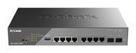 D-Link DSS-200G-10MP/E Switch réseau Géré L2 Gigabit Ethernet (10/100/1000) Power over Ethernet (PoE) 1U Gris