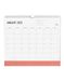 Letts of London Conscious 2025 Wandkalender - klei