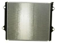 MAHLE Moteur de refroidissement, ailettes soudées, 650 mm - 591 mm, plastique, pour TOYOTA LAND