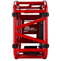 IN WIN D-Frame mini - USFF - mini ITX - zijpaneel met raam (gehard glas) - geen voeding (ATX12V/ PS/2/ EPS) - glanzend rood - USB/Audio