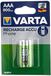 Varta Micro AAA batterij voor DECT-telefoons 800mAh, 1,2V, NiMH, 1-pak(2 stuks)