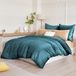 TRANKIELO® - Ensemble de literie en flanelle 220 x 240 cm - 3 pièces - Polaire chaude - Soutient un confort de sommeil optimal
