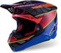 Alpinestars Supertech S-M10 Era 2025 Motorcross helm Blauw/rood XL