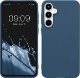 kwmobile telefoonhoesje geschikt voor Samsung Galaxy A55 5G - Hoesje voor smartphone - Back cover in marineblauw