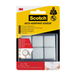 Scotch® Pastille Agrippante Adhésive Blanc 22mm x 22mm