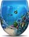 Happiq Toiletbril Visjes - WC Bril - Met Softclose - Universeel - Ocean blauw